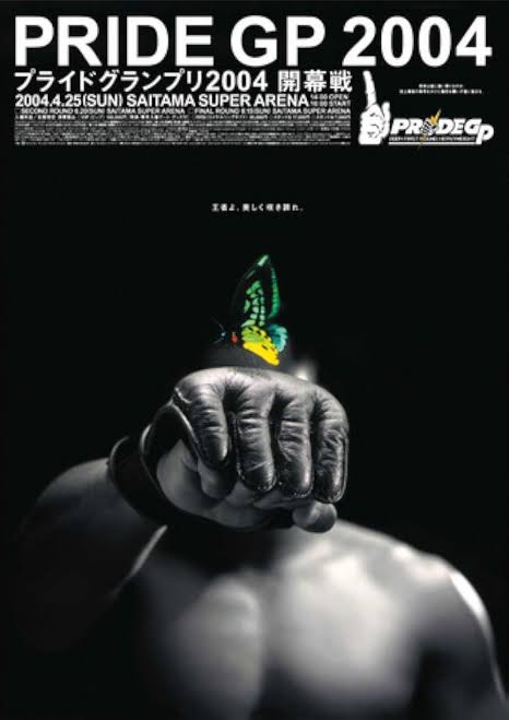 PRIDE Fighting Championships event poster