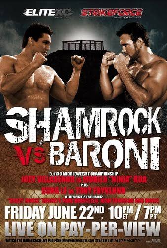 Strikeforce event promotional poster